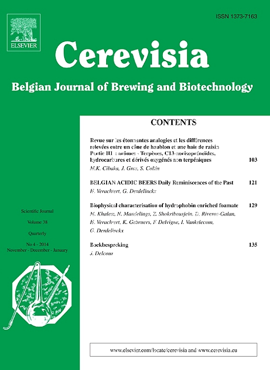 Go to journal home page - Cerevisia